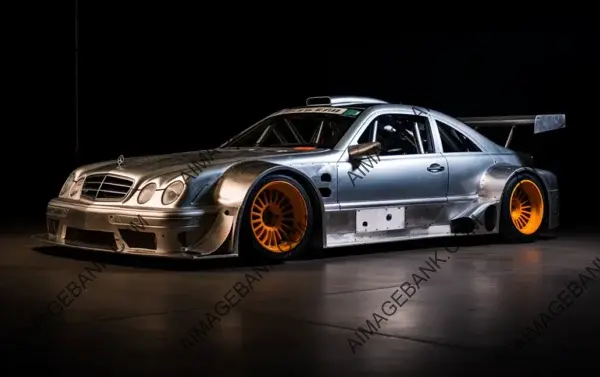 70mm Thrills: Mercedes CLK600 Rolled Aluminium Racer