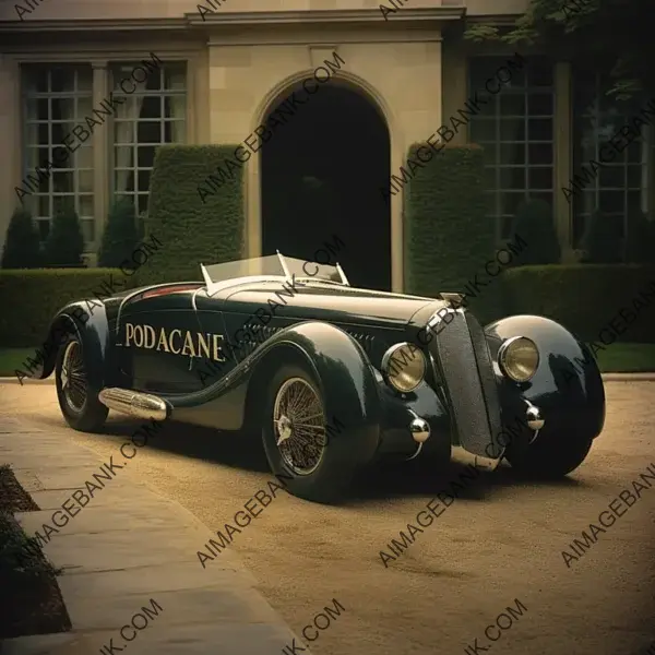 Le Mans Racer in 40s Style: 1938 Packard Dovetail