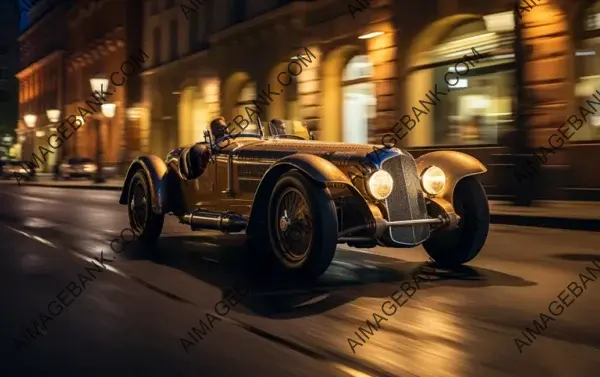 Nighttime Urban Beauty: Perana Capri Racer