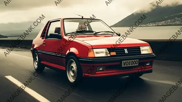 80s Vintage Charm: Peugeot 205 GTI Retro Roadster