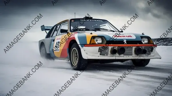 Peugeot Group Rally Car: Kinetic Snow Race