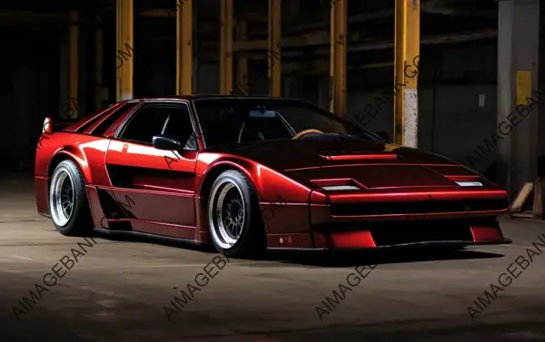 Vintage Sports Car: Pontiac Fiero 1986