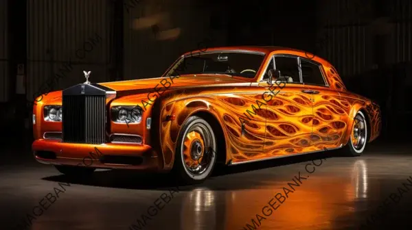 Vintage Elegance: Rolls Royce 1976 Hot Rod