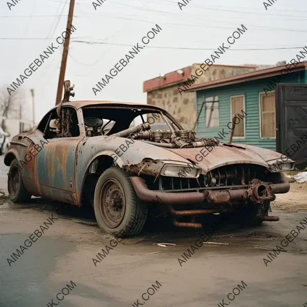 Tesla Model Rat Rod: Vintage 35mm Glory