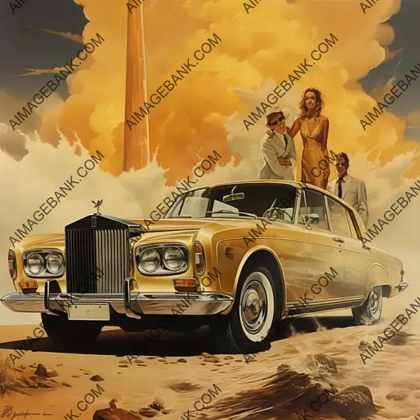 Neorealism Classic: 1972 Rolls-Royce Italian Movie Poster