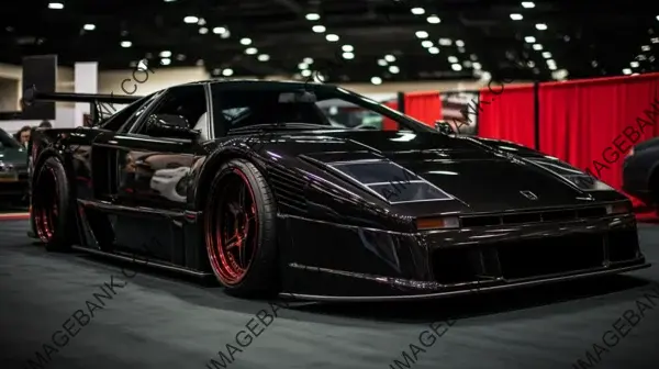 Carbon Trim Beauty: 1990 Vector W8 SEMA Winner