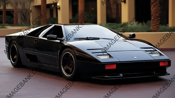 Vector W8 Power: 1990 SEMA Winner in Black Carbon Trim