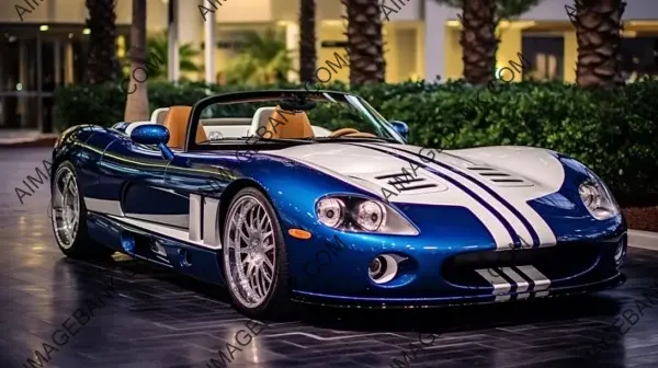 Blue and White Elegance: 1999 Shelby Series with Carbon Trim