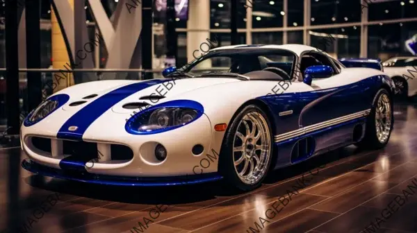 Shelby Series 1999: Blue and White Beauty in Carbon Trim