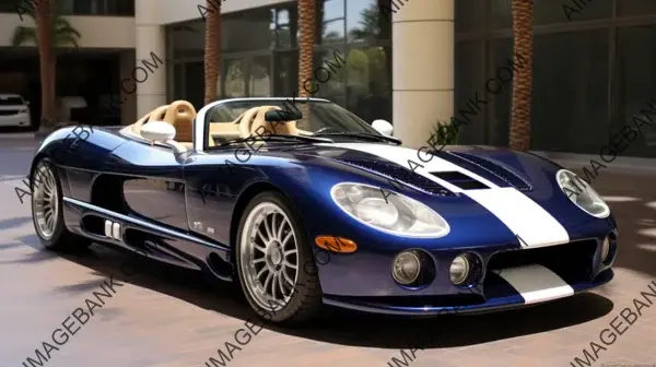 1999 Shelby Series: Blue and White Classic with Carbon Trim