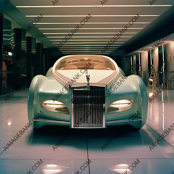 Future Concept: 2045 Rolls-Royce by Syd Mead in Polar Style