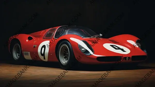 Daytona Red Elegance: Alfa Romeo Tipo 33 in 35mm with Carbon Trim