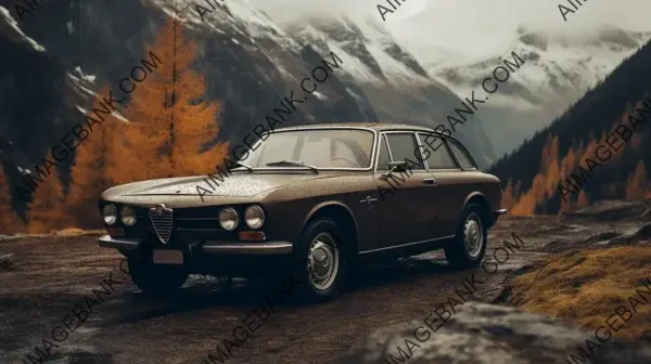 Gloomy Aura Beauty: Alfa Romeo Twin Turbo Shooting Brake