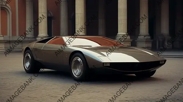 Bertone Khybar Concept: 1974 Classic with Glass Dome Roof