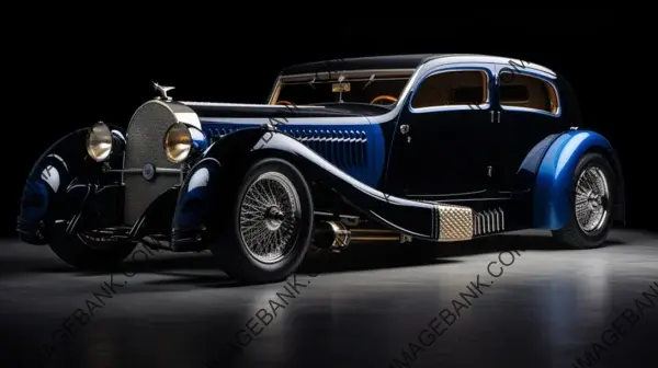 Bugatti Royale 1932: SEMA Winner in 35mm Film Black and White