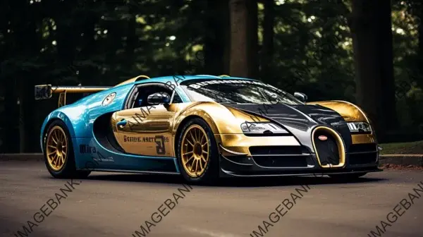 Rally Madness: Bugatti Veyron World Rally Car in 35mm