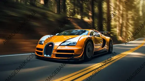 Thrilling Rally Adventure: Bugatti Veyron World Rally Car