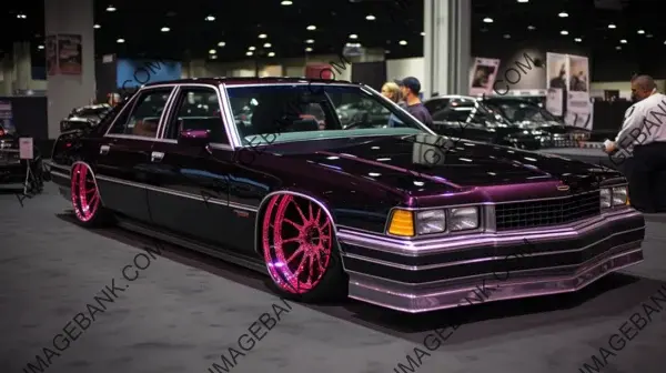 Chevy Caprice 1990: A Plum Crazy Beauty with Black Carbon Trim