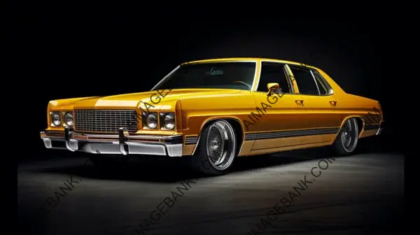 Yellow Carbon Trim: Sema Winner &#8211; Chevy Caprice 1990