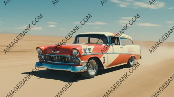 80s Glory: Chevy Nomad 1955 Historic Racer in 35mm Film