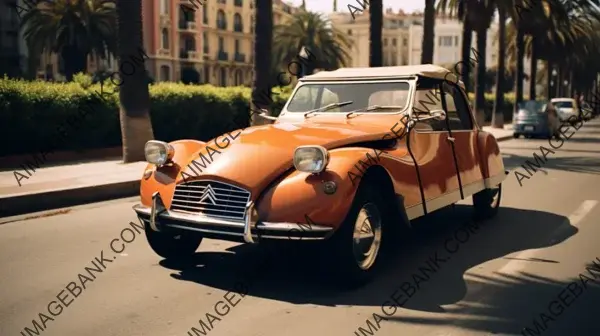 Vintage Roadster: Citroen in 70s 35mm Film