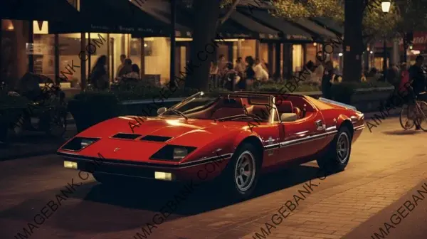 35mm Film Beauty: Detomaso Pantera Cabriolet