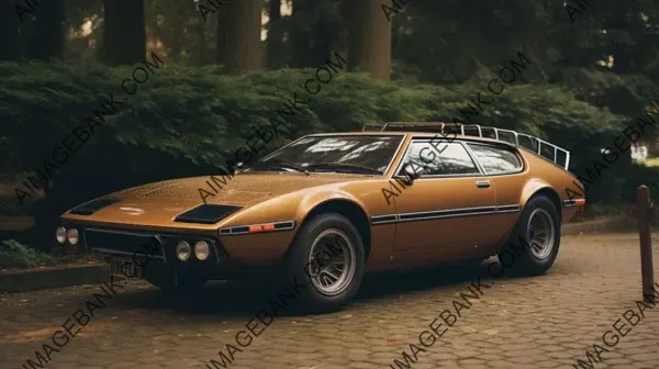 Detomaso Pantera Shooting Brake: 70s Classic in 35mm Film