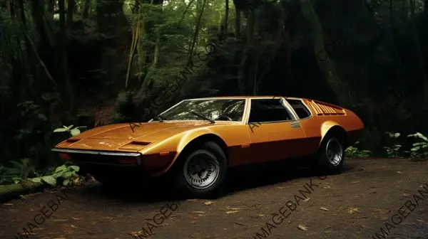 Detomaso Pantera Shooting Brake: Vintage Charm in 35mm