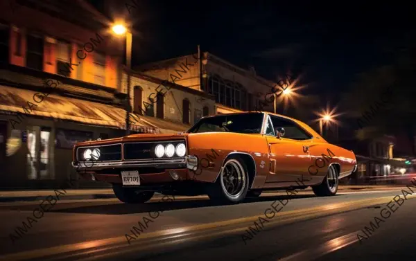 Dodge Super Bee Cruising Streets: Classic Elegance