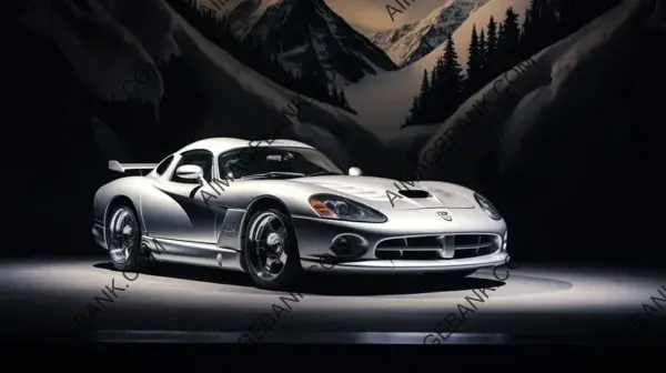 Vintage Charm: Dodge Viper GTS 1994 Photochromatic Silver