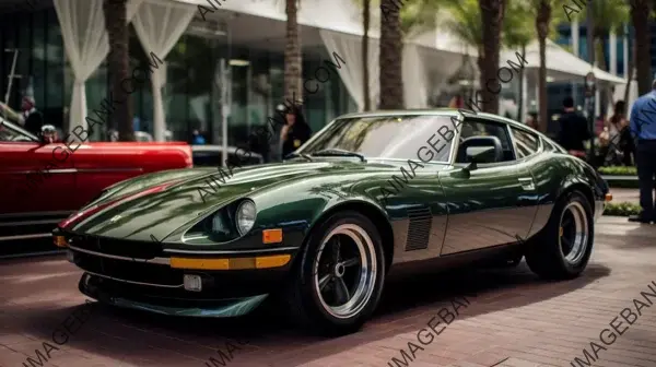 Ferrari Daytona 1972 Green Carbon Trim: SEMA Winner