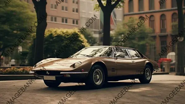 Vintage Charm: Ferrari Dino Shooting Brake in 60s