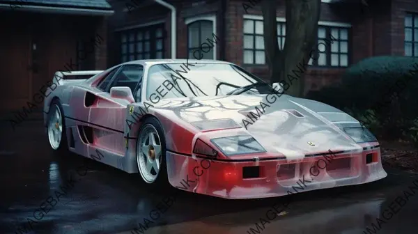 Ferrari F40 Translucent Pearlescent Color: 35mm Beauty