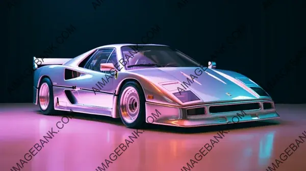 Ferrari F40 Translucent Pearlescent Color: 35mm Excellence