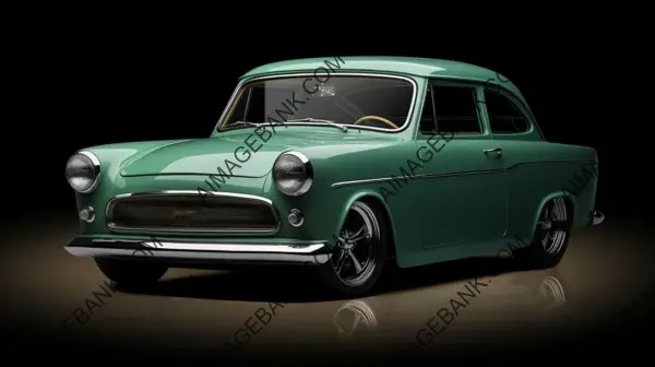 Ford Anglia 1965: Green Carbon Trim SEMA Winner Excellence