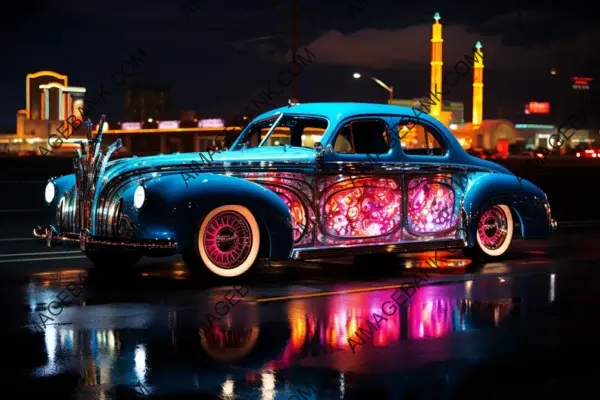 Extreme Lowrider: 1939 Lincoln Zephyr &#8211; Long Exposure Photography