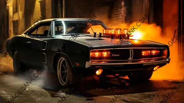 Ghost Rider&#8217;s Ride: Dodge Charger &#8211; Captured on 70mm Film