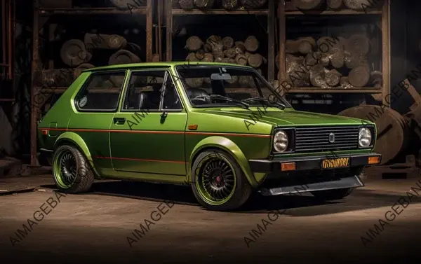 Green Carbon Trim: Sema Winner &#8211; 1979 Fiat Ritmo