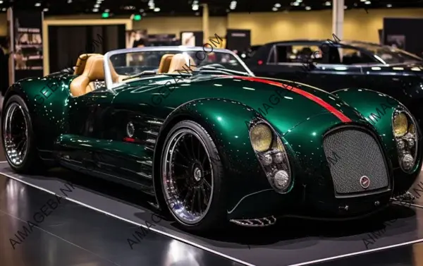 Kaiser Speziale Roadster 1982 with Green Carbon Trim &#8211; Sema Winner