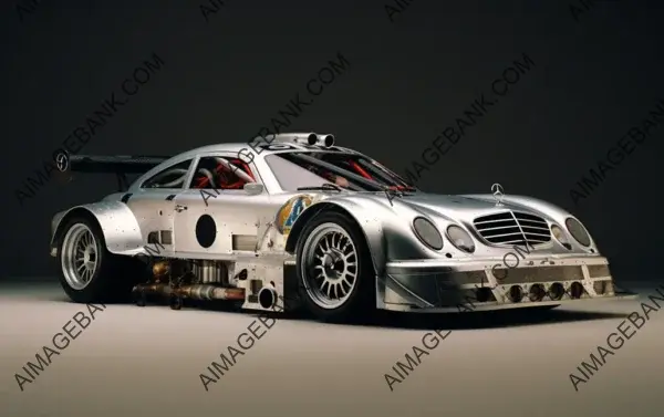 Mercedes CLK600 Rolled Aluminium Racer &#8211; 70mm Film