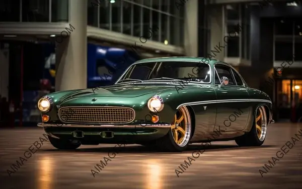 Volvo P1800 with Green Carbon Trim: Sema Winner &#8211; 35mm Film