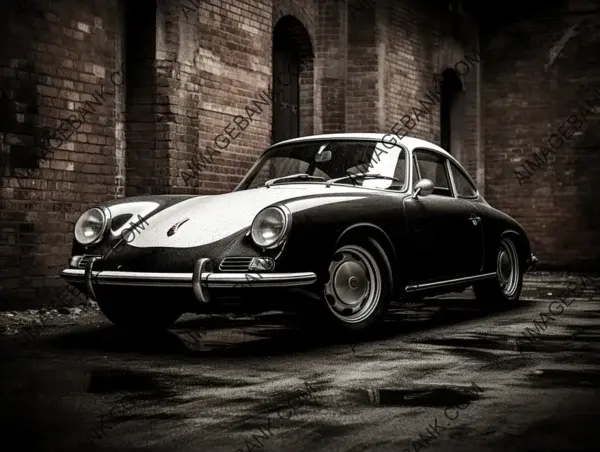 Porsche 1959: Artistic Black &#038; White Photography