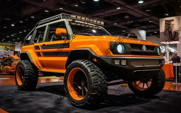 VW Thing SEMA Winner: Orange Carbon Trim in 35mm Film