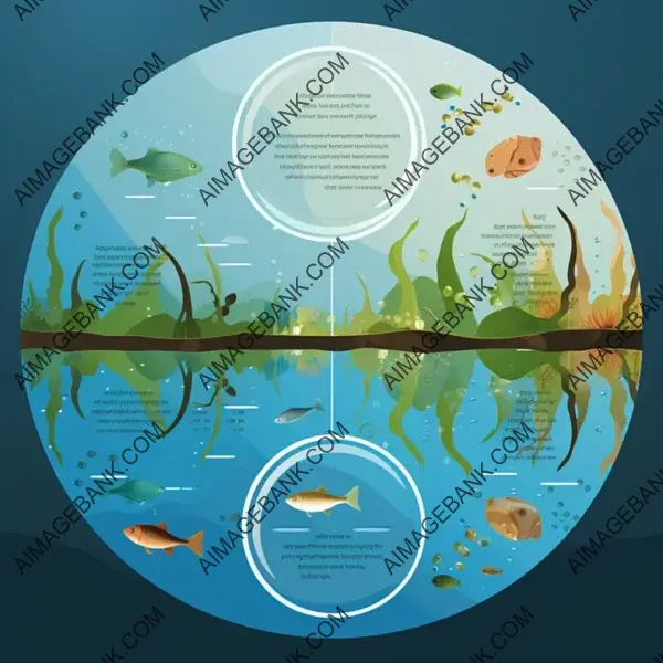 Biology Infographics with a Reflective Style