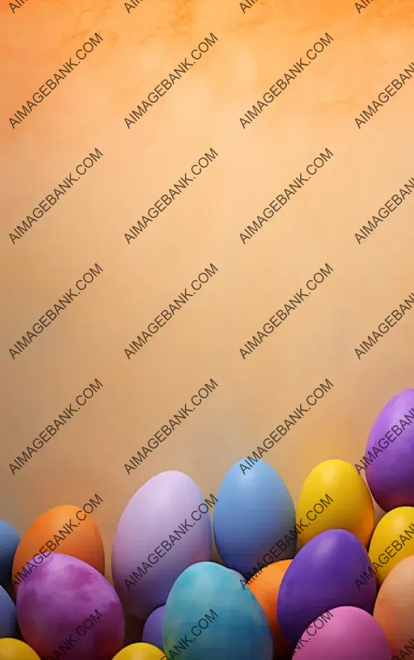 Easter Theme Textured Background with Vibrant Colors