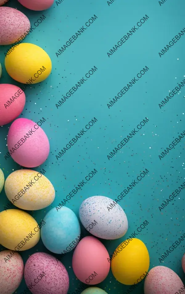 Rich and Vibrant Textured Background for Easter
