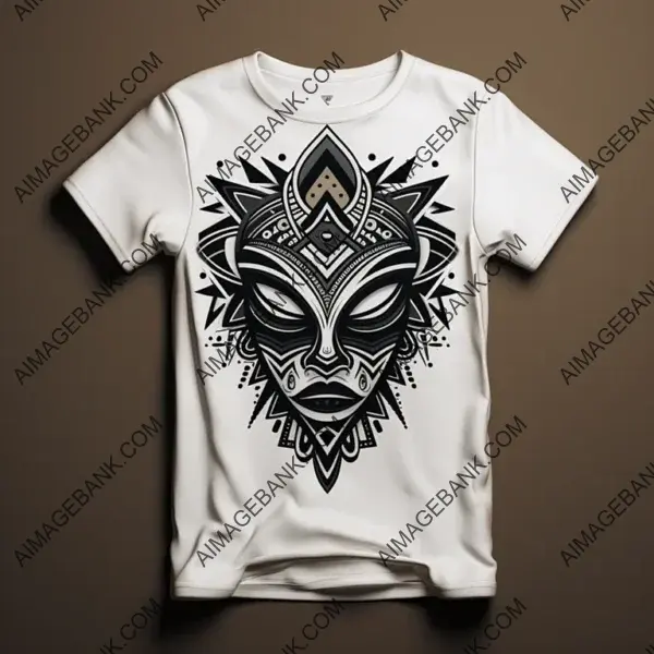 Tribal African T-shirt Design: Ethnic and Stylish