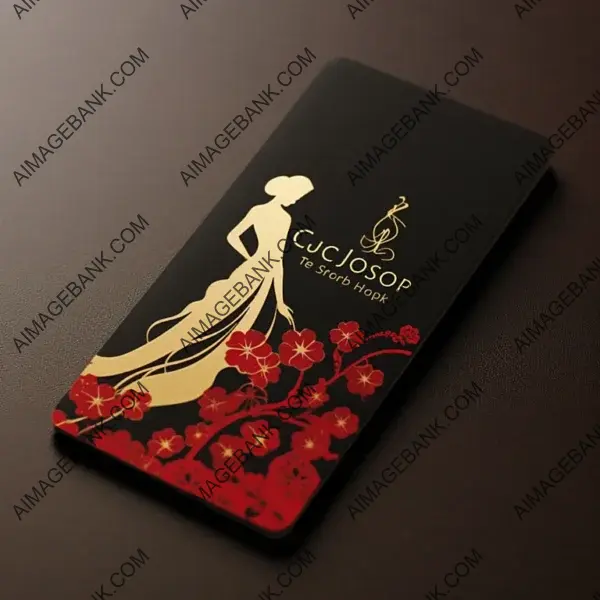 Japanese Cabaret Club Business Card Designs: Exquisite and Engaging