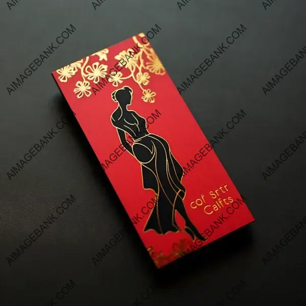 Japanese Cabaret Club Business Cards: Artistry in Design