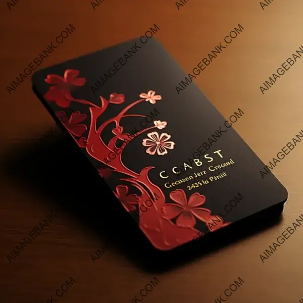 Elevate Your Brand with Japanese Cabaret Club Business Card Design